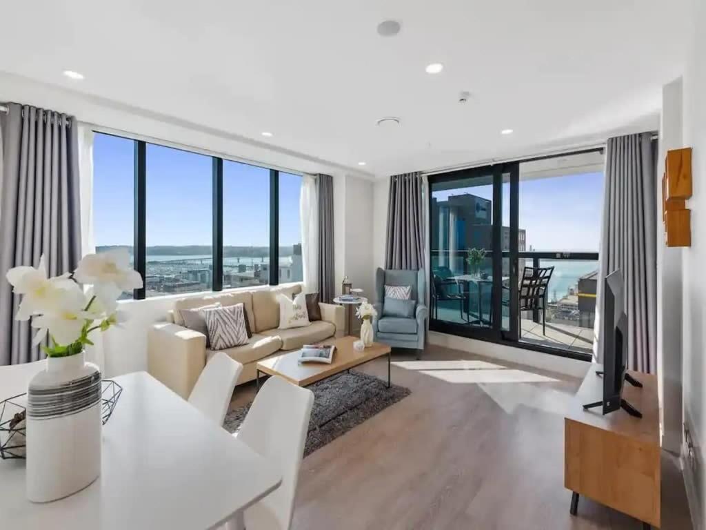 奥克兰Just Opposite To Sky Tower , 2 Bed 2 Bath In Cbd公寓 外观 照片